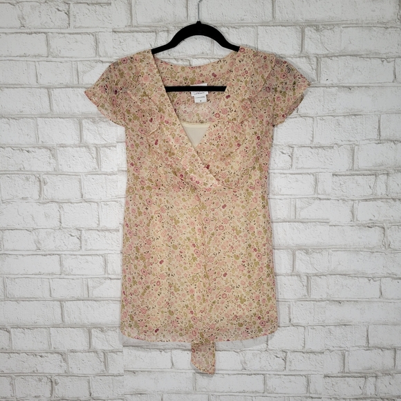 Oh Baby by Motherhood floral blouse - Picture 1 of 12